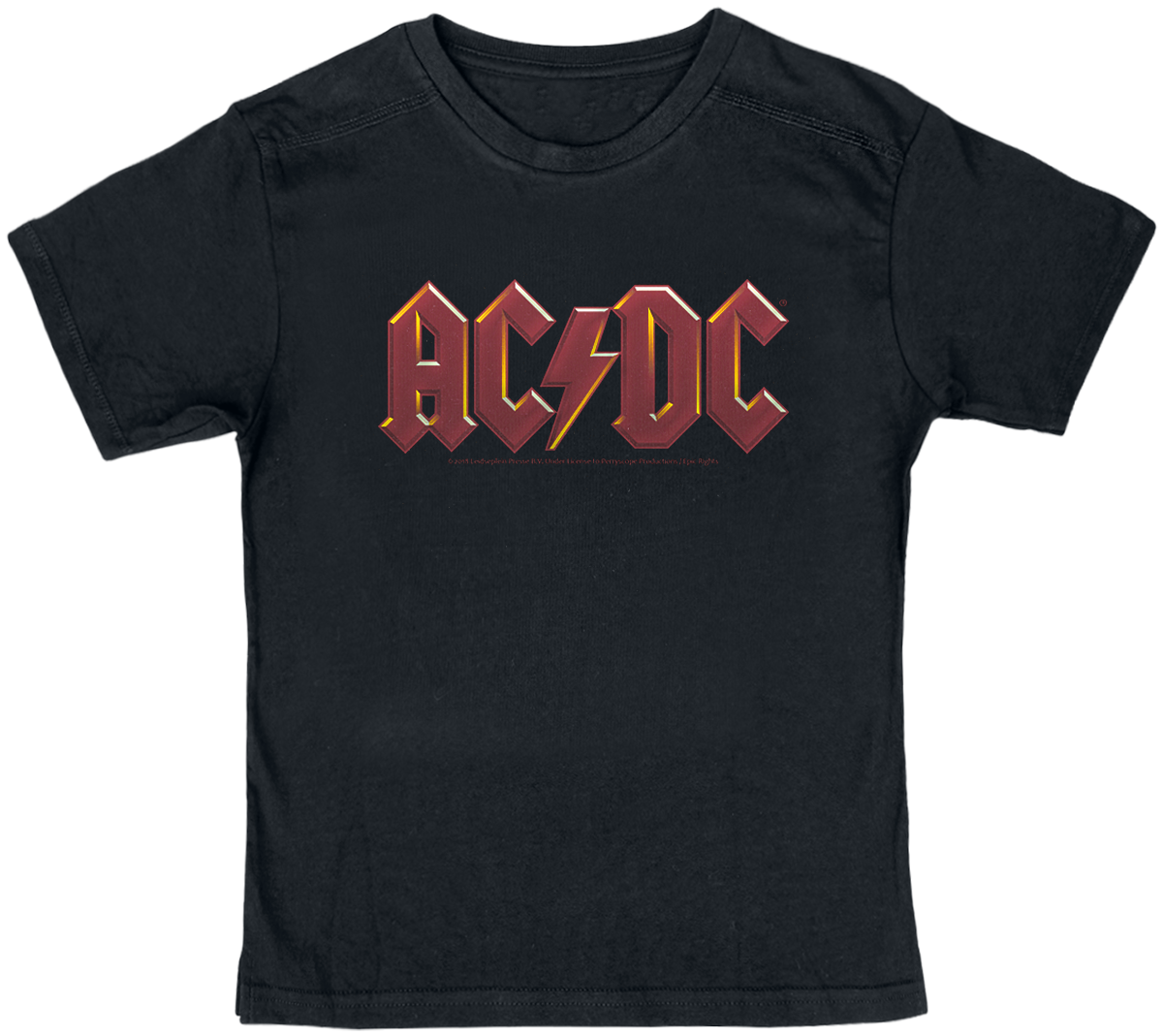 T-shirt  de AC/DC - Metal-Kids - Logo - 104 à 164 - pour filles & garçonse - noir - AC/DC - View 2