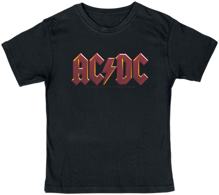 T-shirt  de AC/DC - Metal-Kids - Logo - 104 à 164 - pour filles & garçonse - noir - AC/DC - View 2