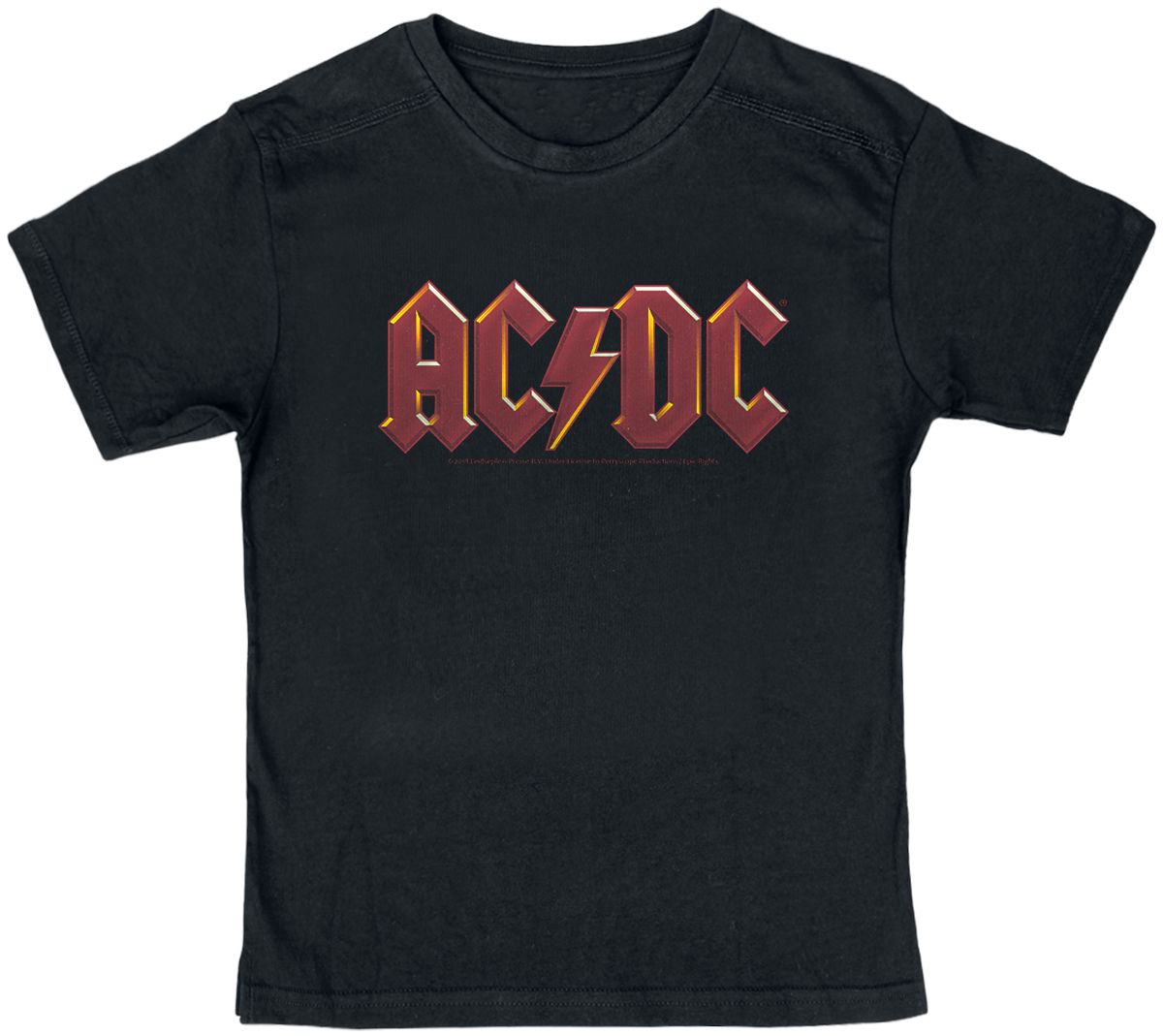 T-shirt  de AC/DC - Metal-Kids - Logo - 92 à 164 - pour Enfants - noir - AC/DC - View 2
