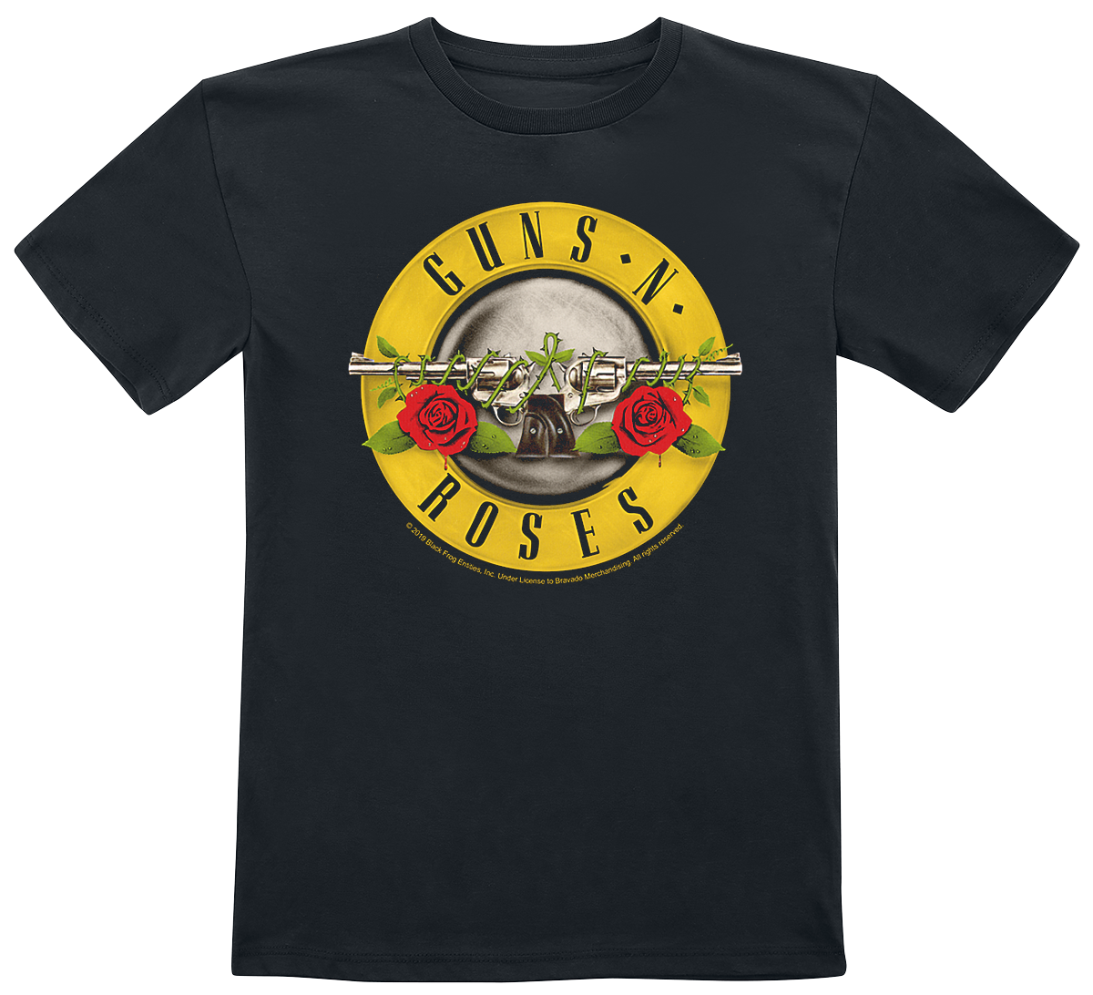 T-shirt  de Guns N' Roses - Metal-Kids - Bullet - 104 à 164 - pour filles & garçonse - noir - Guns N' Roses - View 2