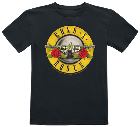 T-shirt  de Guns N' Roses - Metal-Kids - Bullet - 104 à 164 - pour filles & garçonse - noir - Guns N' Roses - View 2