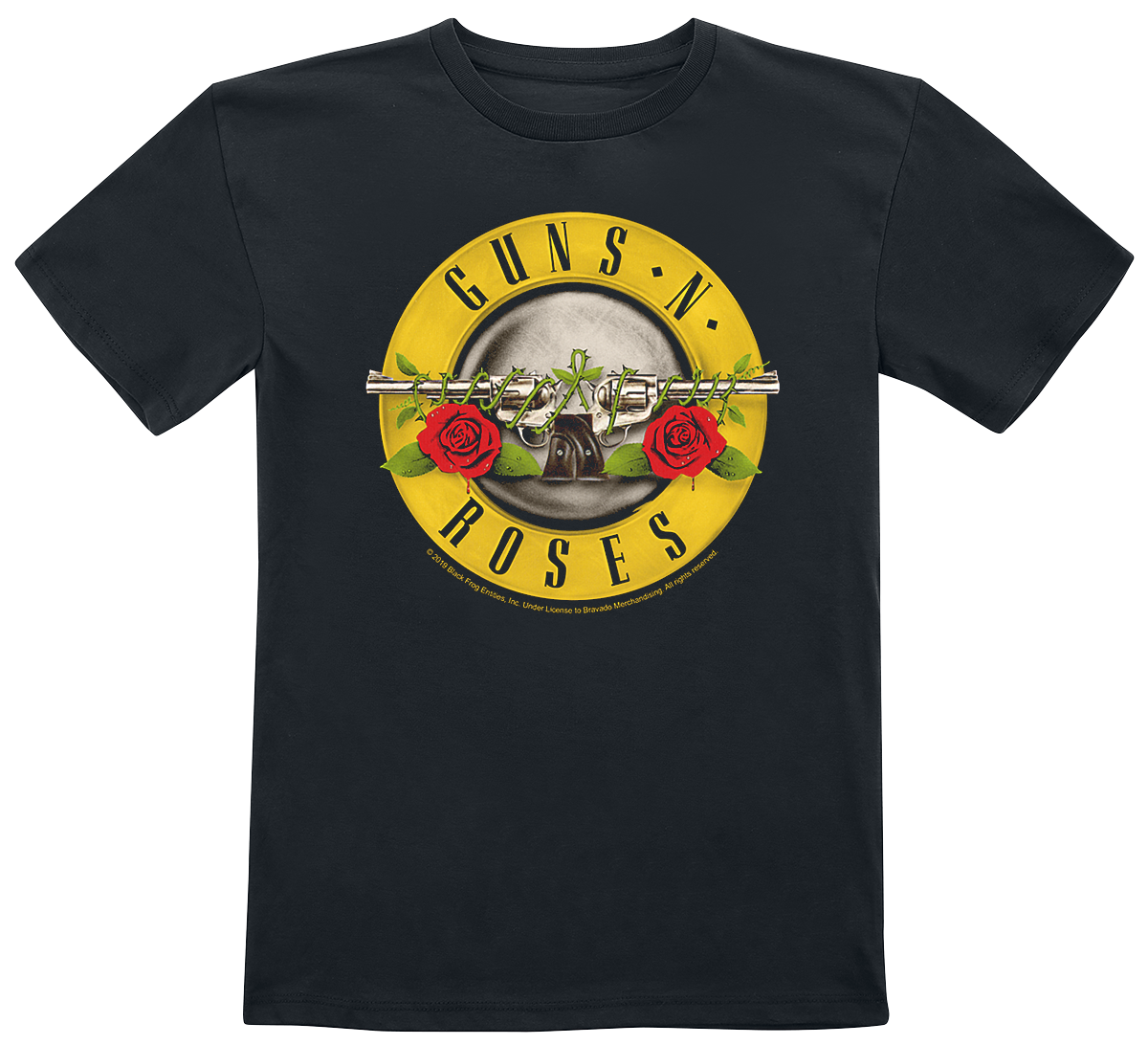 T-shirt  de Guns N' Roses - Metal-Kids - Bullet - 92 à 164 - pour Enfants - noir - Guns N' Roses - View 2