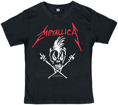 T-shirt  de Metallica - Metal-Kids - Scary Guy - 92 à 164 - pour filles & garçonse - noir - metallica