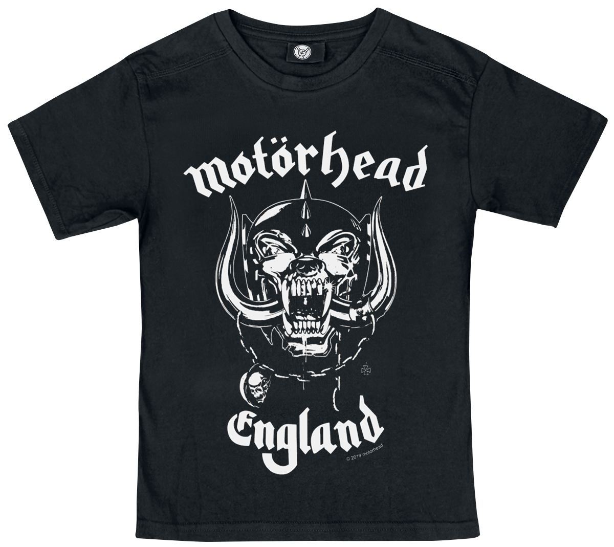 T-shirt  de Motörhead - Metal-Kids - England - 92 à 164 - pour filles & garçonse - noir - Motörhead - View 2