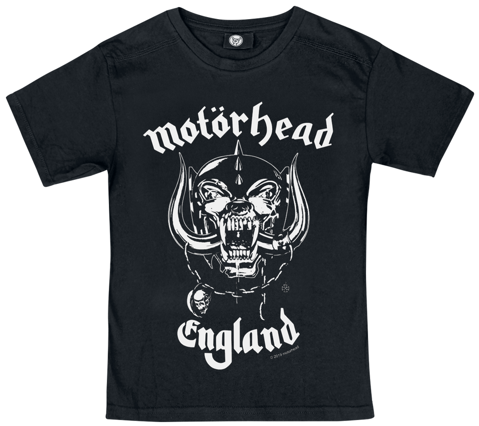 T-shirt  de Motörhead - Metal-Kids - England - 92 à 164 - pour filles & garçonse - noir - Motörhead - View 2