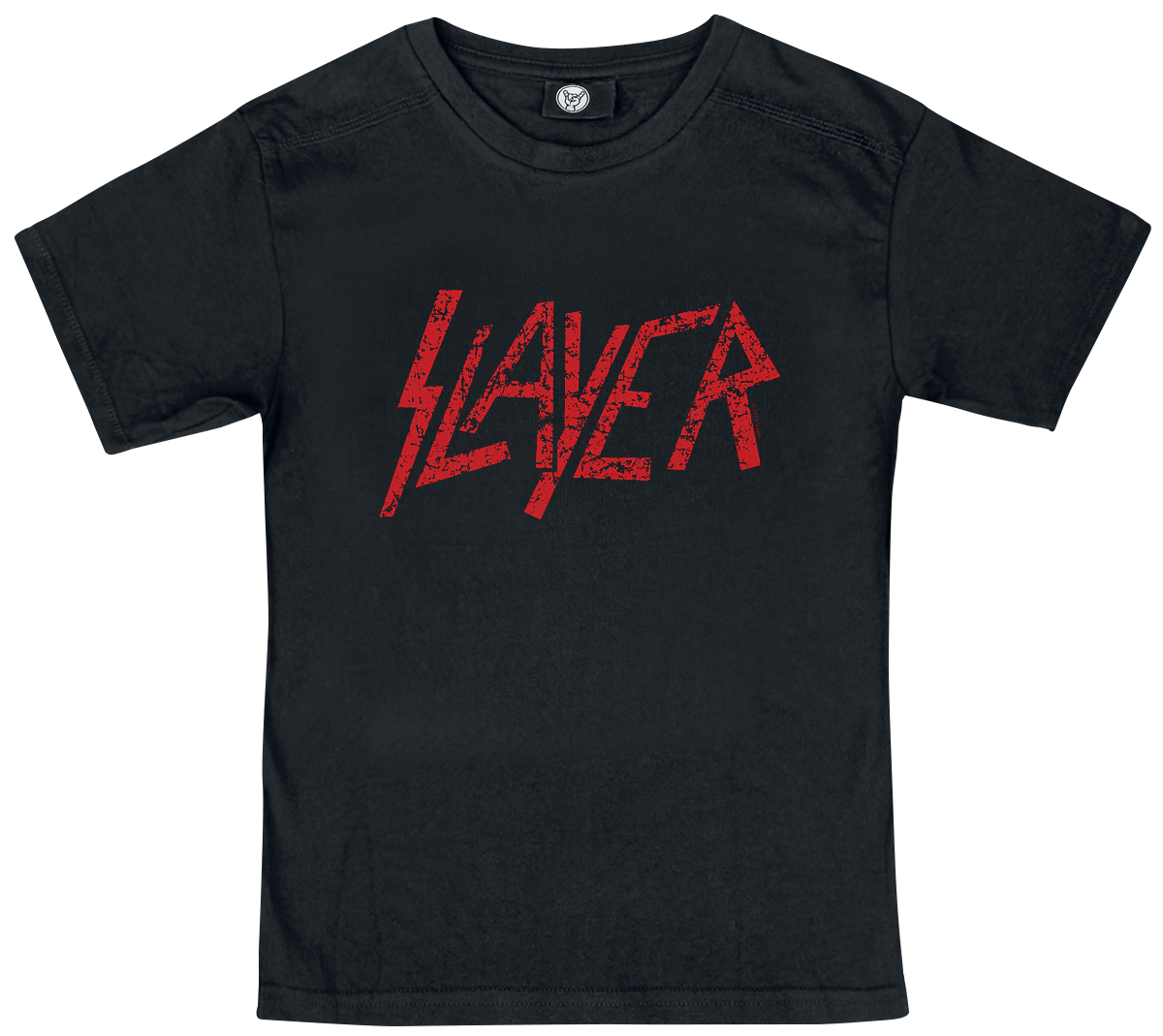 T-shirt  de Slayer - Metal-Kids - Logo - 92 à 164 - pour Enfants - noir - Slayer - View 2