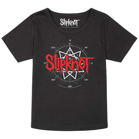 T-shirt  de Slipknot - Metal-Kids - Star Symbol - 164 - pour filles & garçonse - noir - Slipknot