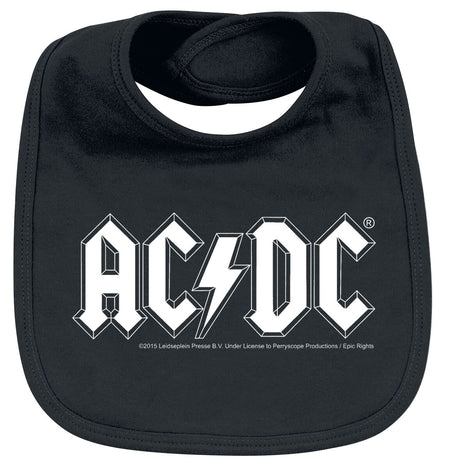Bavoir  de AC/DC - Metal-Kids - Logo - pour filles & garçonse - noir - AC/DC