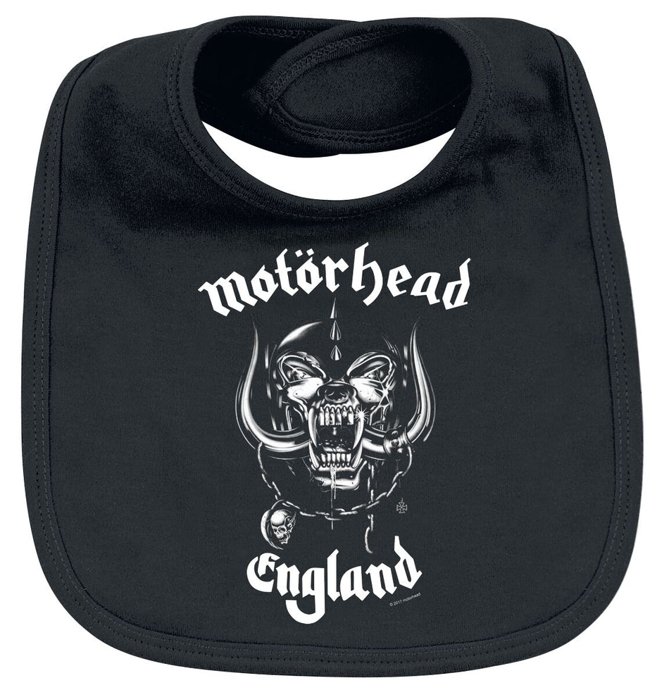 Bavoir  de Motörhead - Metal-Kids - England - pour Enfants - noir - Motörhead