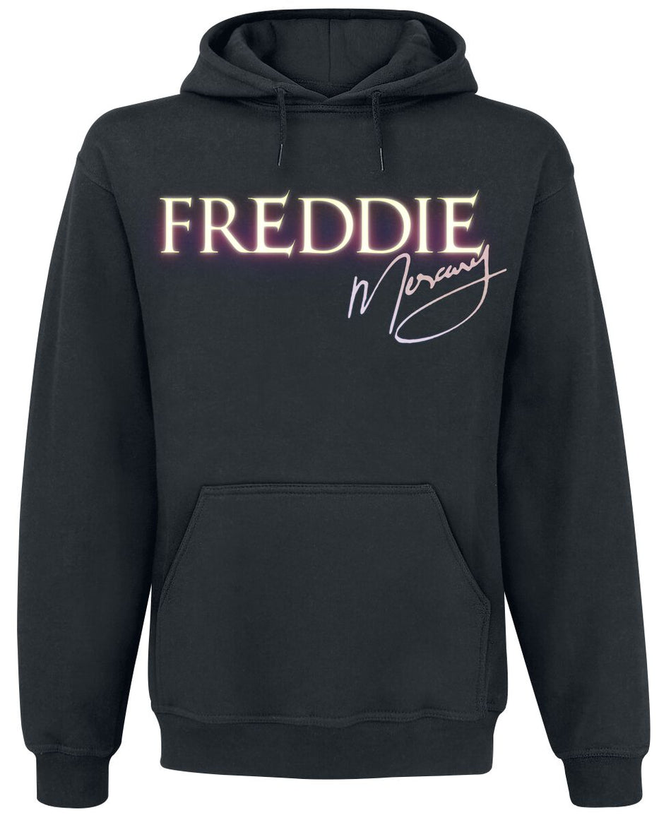 Sweat-shirt à capuche  de Queen - Freddie Mercury - Freddie Crown - S à XXL - pour Homme - noir - Queen