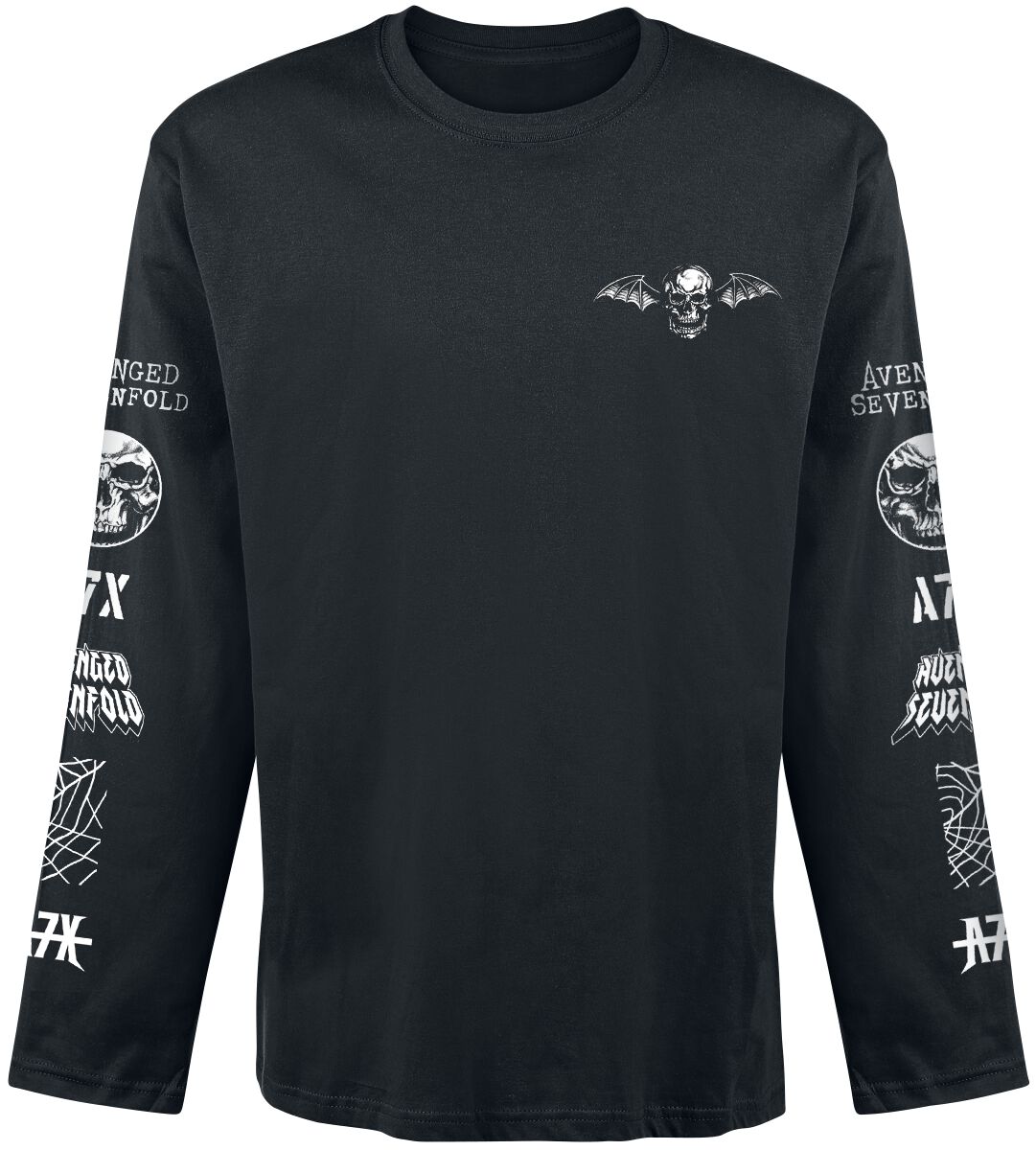 T-shirt manches longues  de Avenged Sevenfold - Logo - S à XXL - pour Homme - noir - Avenged Sevenfold