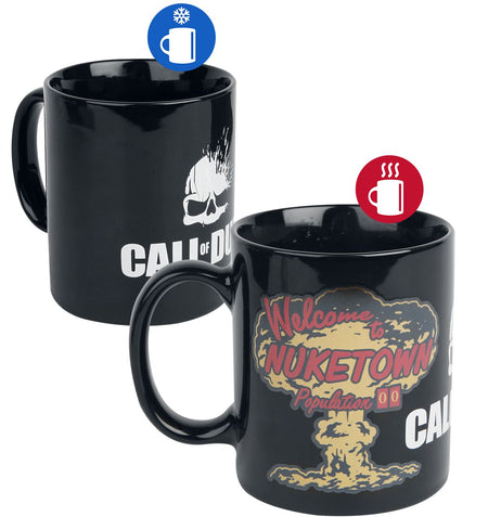 Mug Gaming de Call Of Duty - Nuketown - Mug Thermoréactif - pour Unisexe - multicolore - Call Of Duty