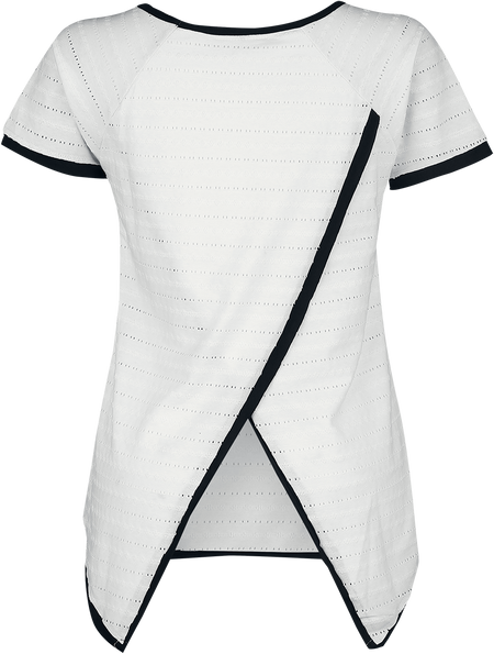 T-Shirt Manches courtes  de Innocent - Samenta Top - S à 4XL - pour Femme - blanc/noir - innocent - View 2