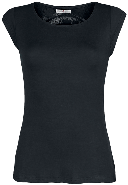 T-Shirt Manches courtes  de Innocent - Fade Top - S à XL - pour Femme - noir - innocent - View 2