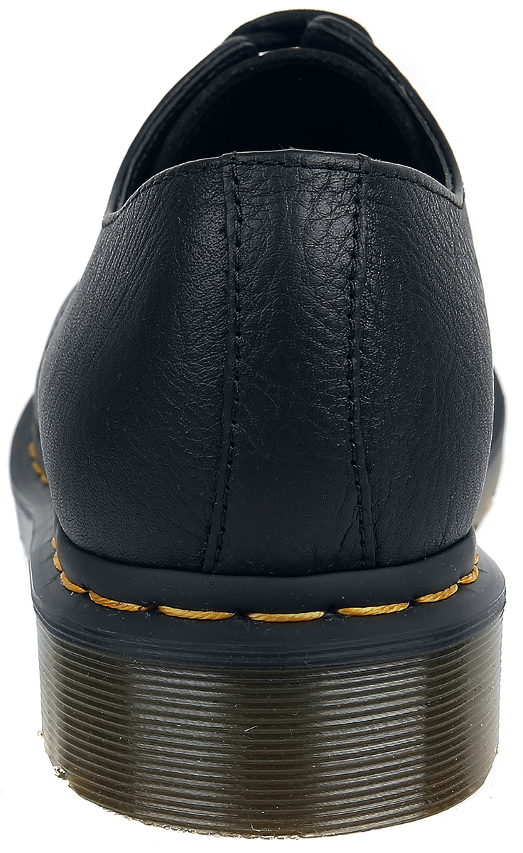 Chaussures à lacets Rockabilly de Dr. Martens - 1461 Virginia Black Virginia - EU36 à EU42 - pour Femme - noir - Dr. Martens - View 2