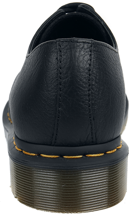 Chaussures à lacets Rockabilly de Dr. Martens - 1461 Virginia Black Virginia - EU36 à EU42 - pour Femme - noir - Dr. Martens - View 2