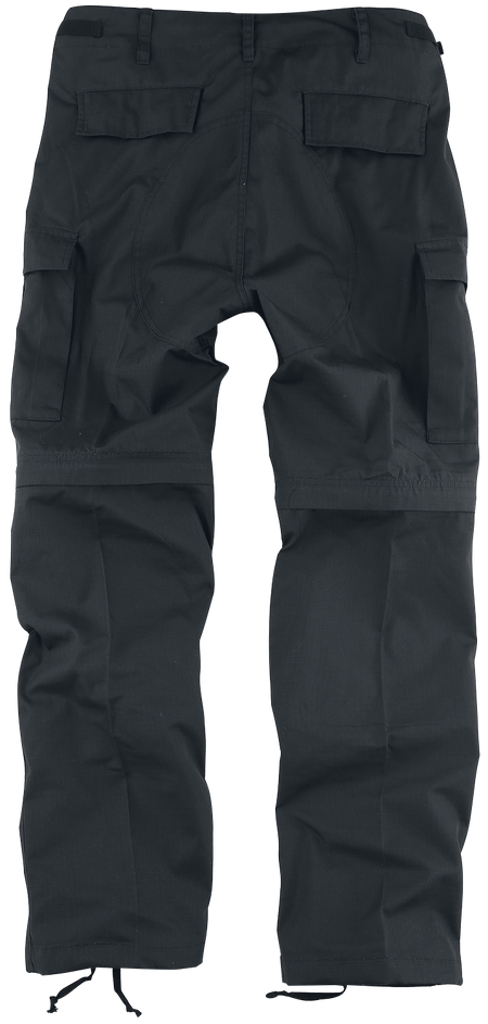 Pantalon Cargo  de Brandit - Pantalon Combi Indéchirable Slim Fit - S à XXL - pour Homme - noir - Brandit - View 2