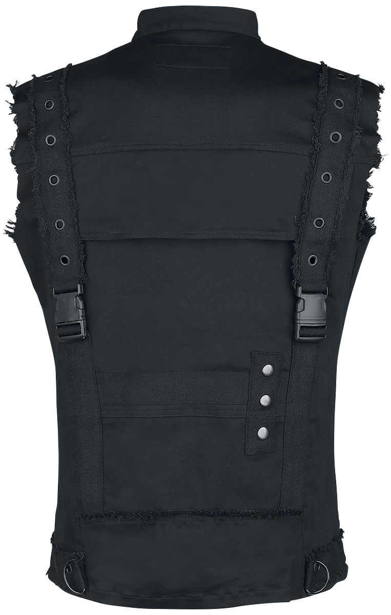Veste Gothic de Chemical Black - Veston Rafi - M à XL - pour Homme - noir - Chemical Black - View 2