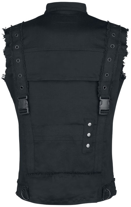 Veste Gothic de Chemical Black - Veston Rafi - M à XL - pour Homme - noir - Chemical Black - View 2