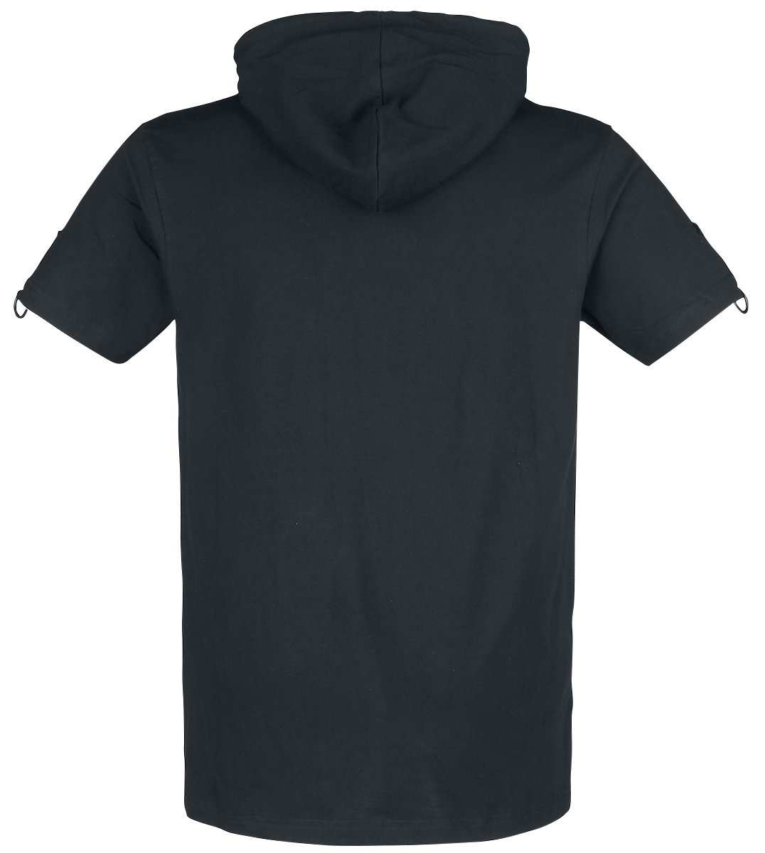 T-Shirt Manches courtes Gothic de Poizen Industries - Haut Lucius - S à XL - pour Homme - noir - Poizen Industries - View 2
