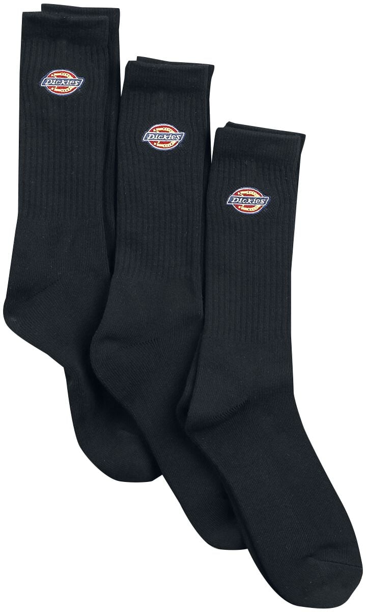 Chaussettes  de Dickies - Valley Groove - Lot De 3 - EU39-42 à EU 43-46 - pour Unisexe - noir - Dickies