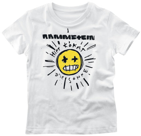 T-shirt  de Rammstein - Kids - Sonne - 122/128 à 134/146 - pour filles & garçonse - blanc - Rammstein