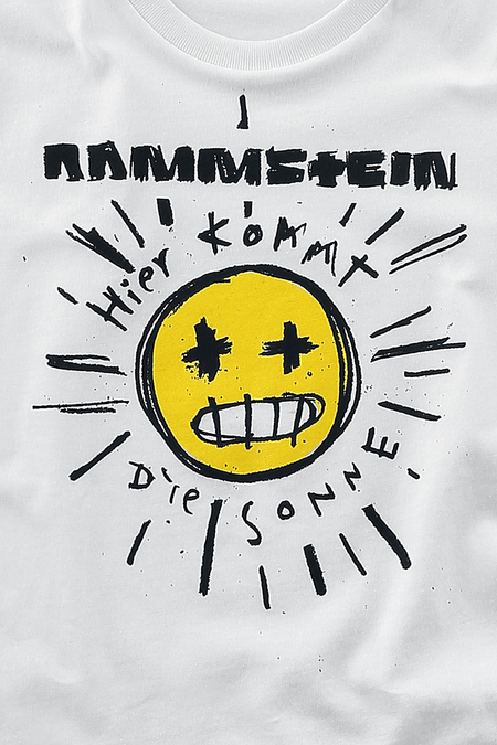 T-shirt  de Rammstein - Kids - Sonne - 98/104 à 134/146 - pour filles & garçonse - blanc - Rammstein - View 2