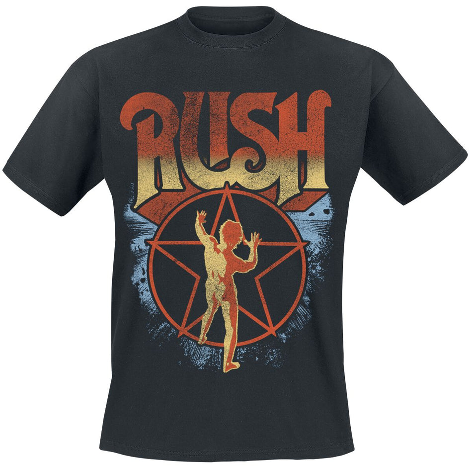 T-Shirt Manches courtes  de Rush - Starman - S à XXL - pour Homme - noir - Rush