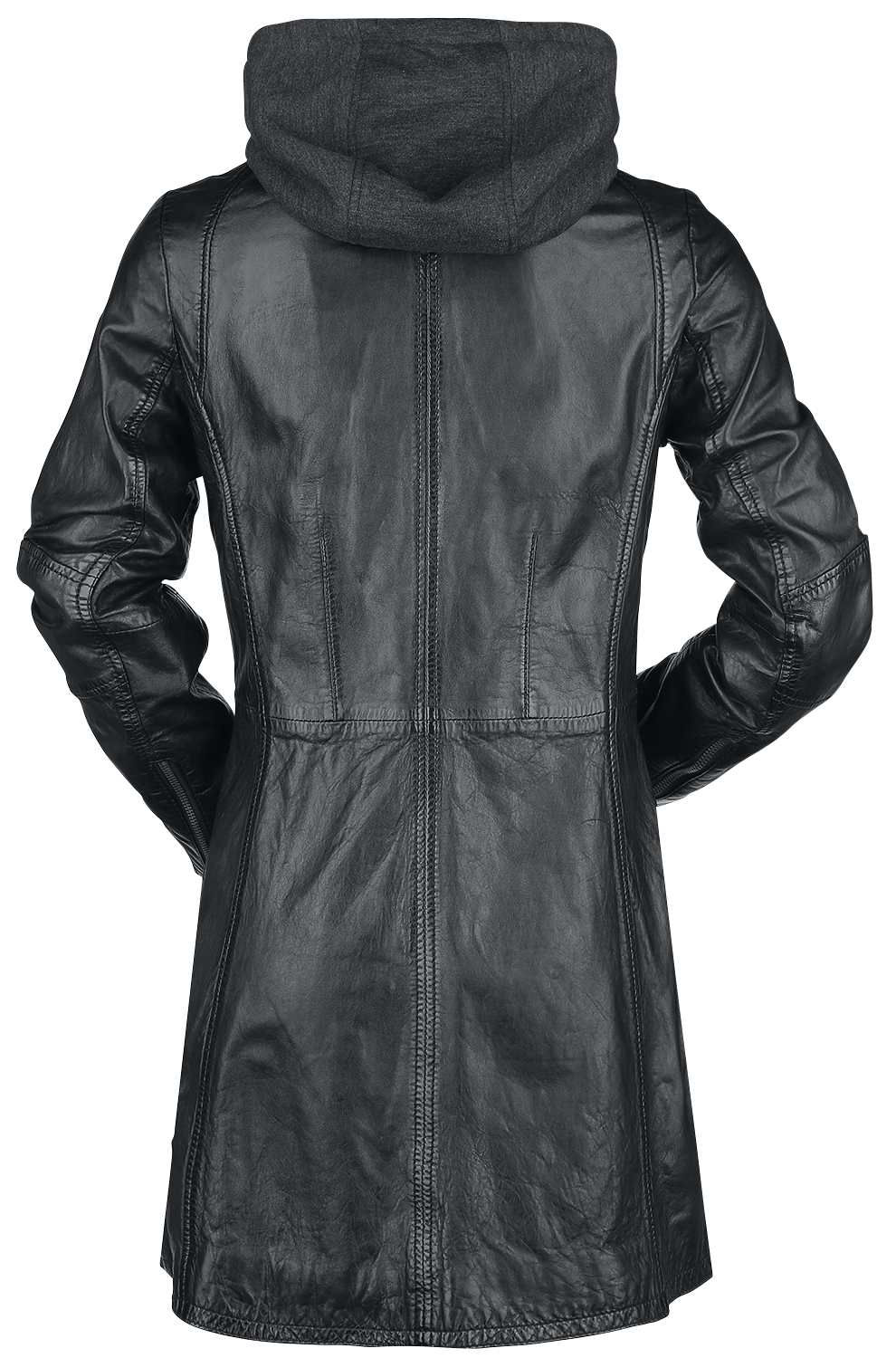 Manteau en cuir  de Gipsy - GGJandra Lamas - XS à XXL - pour Femme - noir - gipsy - View 2