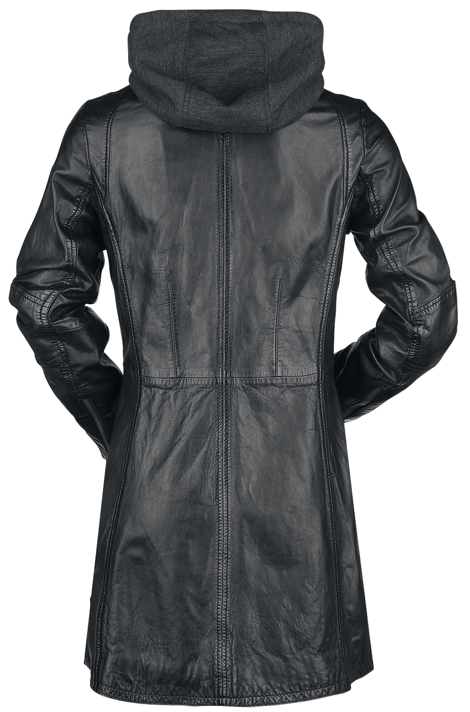 Manteau en cuir  de Gipsy - GGJandra Lamas - XS à XXL - pour Femme - noir - gipsy - View 2