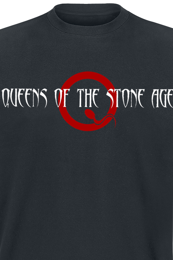 T-Shirt Manches courtes  de Queens Of The Stone Age - Logo - S à XXL - pour Homme - noir - Queens Of The Stone Age - View 2
