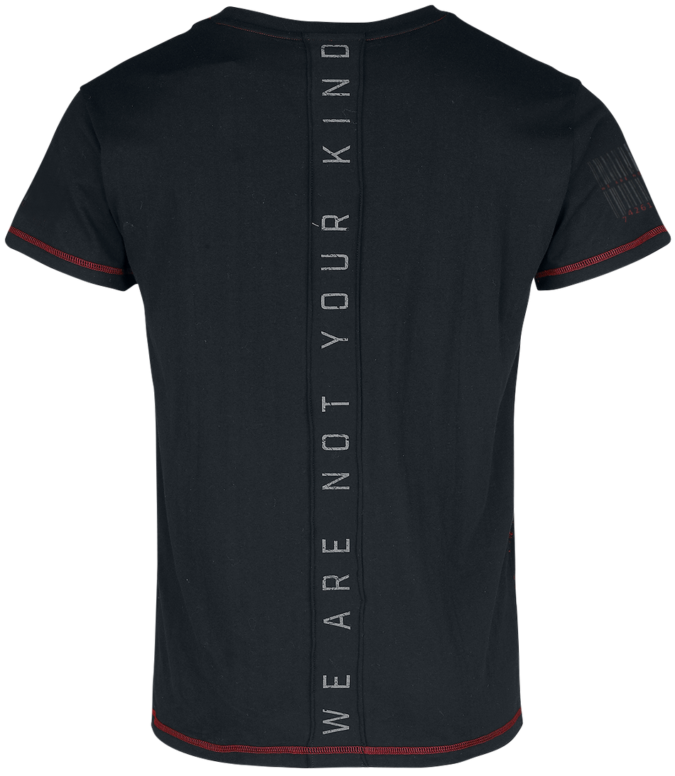 T-Shirt Manches courtes  de Slipknot - EMP Signature Collection - L à 4XL - pour Homme - noir - Slipknot - View 2