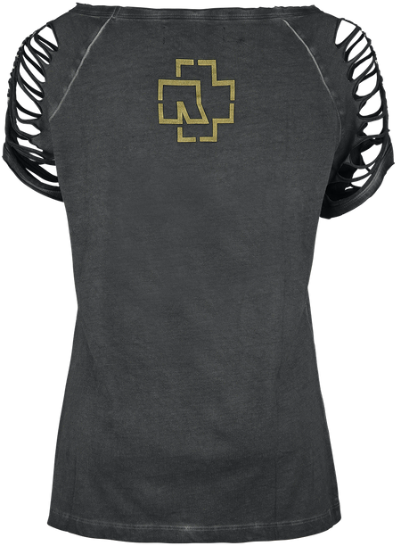 T-Shirt Manches courtes  de Rammstein - Diamant - S à 5XL - pour Femme - gris foncé - Rammstein - View 2