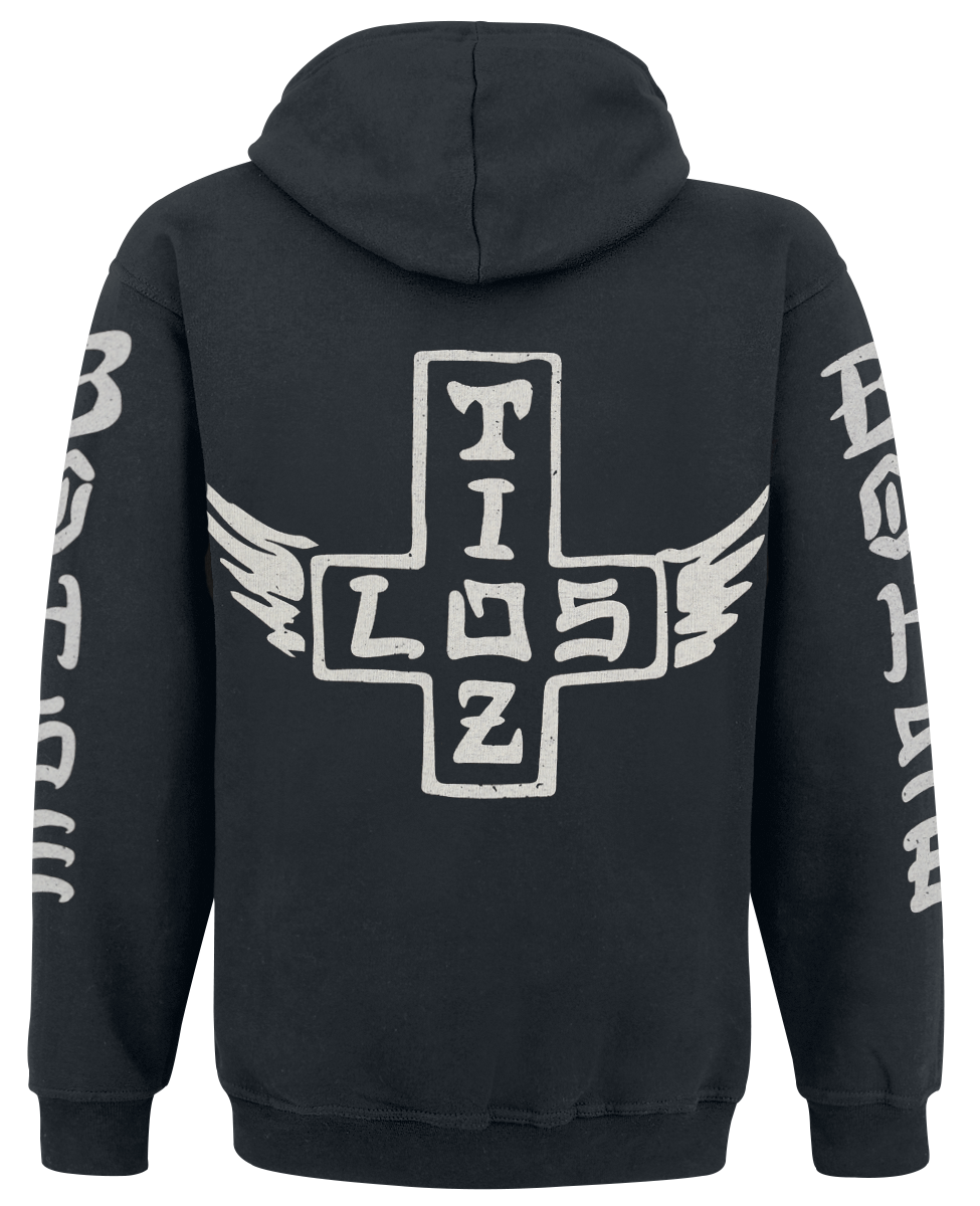 Sweat-shirt à capuche  de Böhse Onkelz - Los Tioz - S à 3XL - pour Homme - noir - Böhse Onkelz - View 2