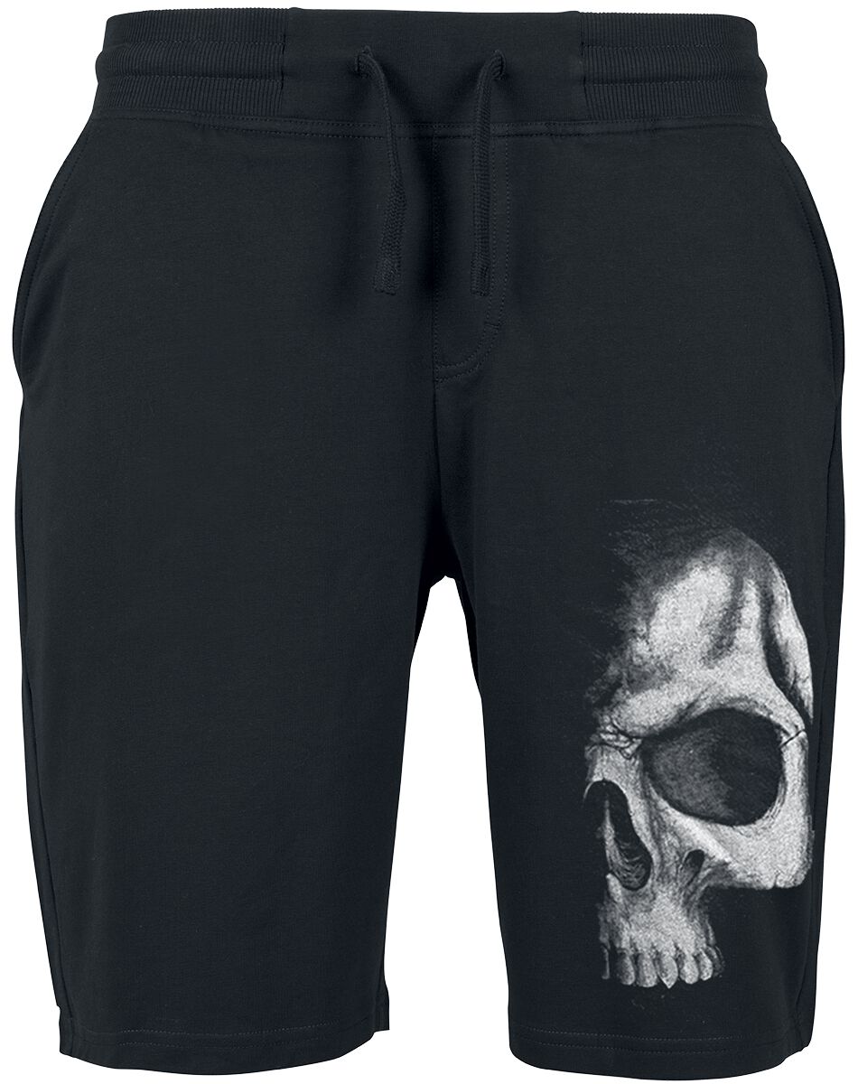 Short Gothic de Spiral - Shadow Skull - S à XXL - pour Homme - noir - Spiral