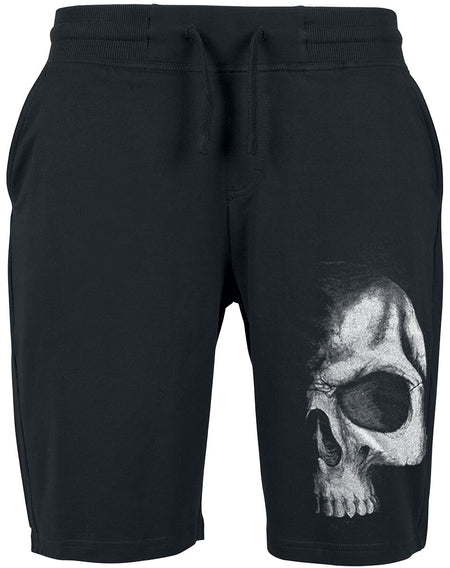Short Gothic de Spiral - Shadow Skull - S à XXL - pour Homme - noir - Spiral
