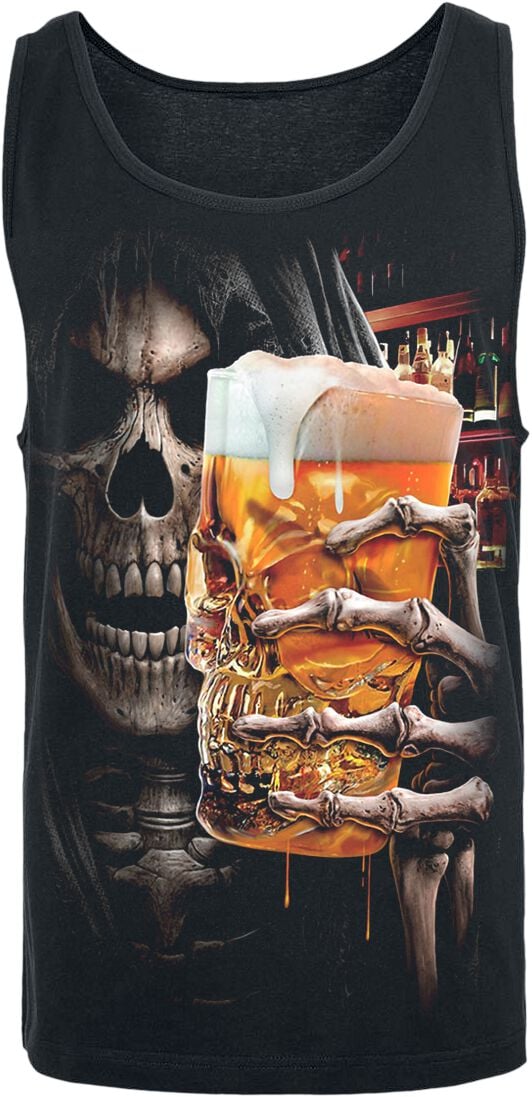 Débardeur Gothic de Spiral - Live Loud - M à L - pour Homme - noir - Spiral