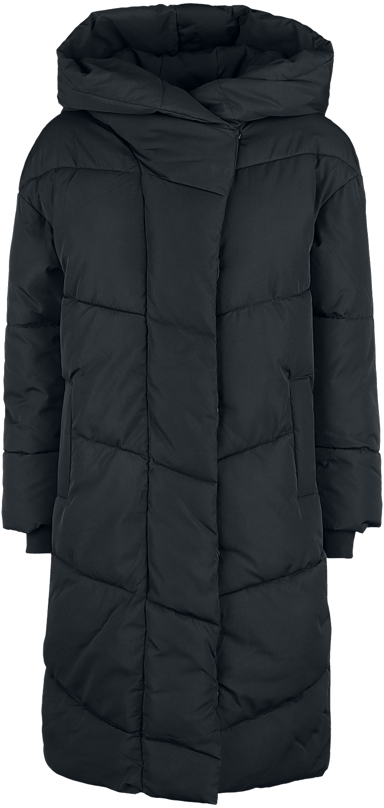 Manteau d'hiver  de Noisy May - Veste Longue Tally - XS à XL - pour Femme - noir - Noisy May - View 2