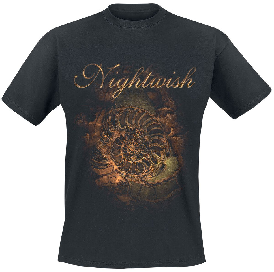 T-Shirt Manches courtes  de Nightwish - Ammonite - S à XXL - pour Homme - noir - Nightwish