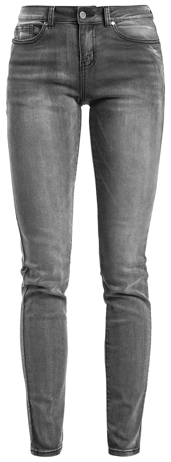 Jean  de RED by EMP - Skarlett Gris Délavé - W26L32 à W40L34 - pour Femme - noir - RED by EMP