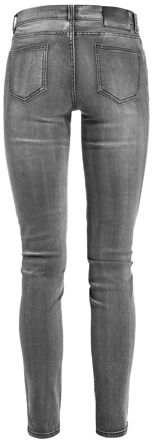 Jean  de RED by EMP - Skarlett Gris Délavé - W26L32 à W34L34 - pour Femme - noir - RED by EMP - View 2