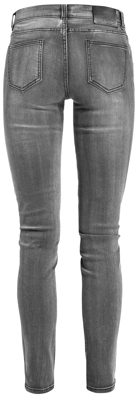 Jean  de RED by EMP - Skarlett Gris Délavé - W26L32 à W40L34 - pour Femme - noir - RED by EMP - View 2