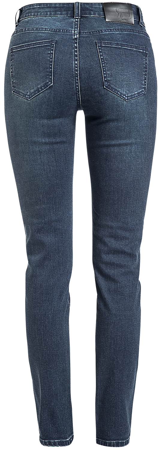 Jean  de RED by EMP - Skarlett Bleu Léger Délavage - W26L32 à W38L34 - pour Femme - bleu - RED by EMP - View 2