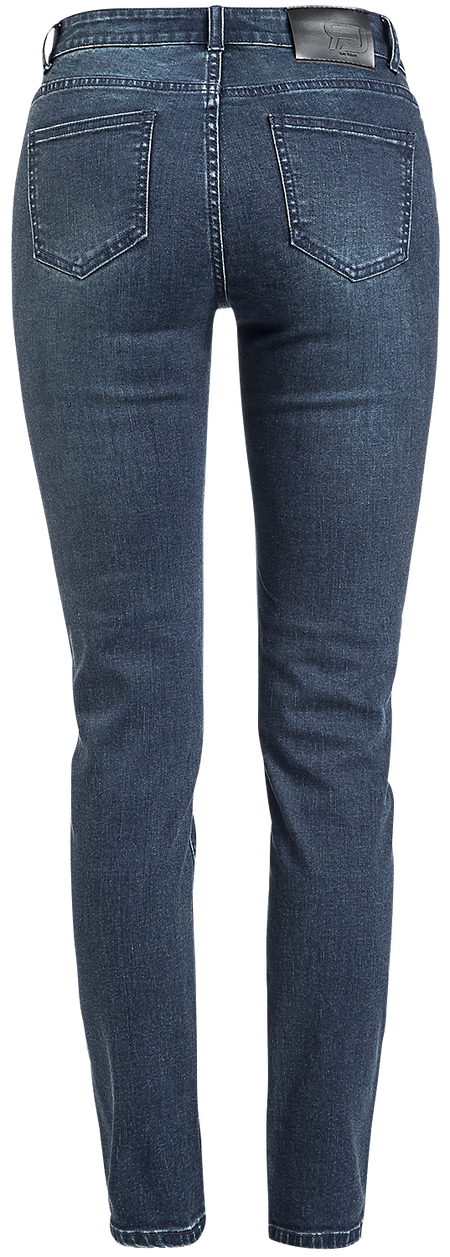 Jean  de RED by EMP - Skarlett Bleu Léger Délavage - W26L32 à W38L34 - pour Femme - bleu - RED by EMP - View 2