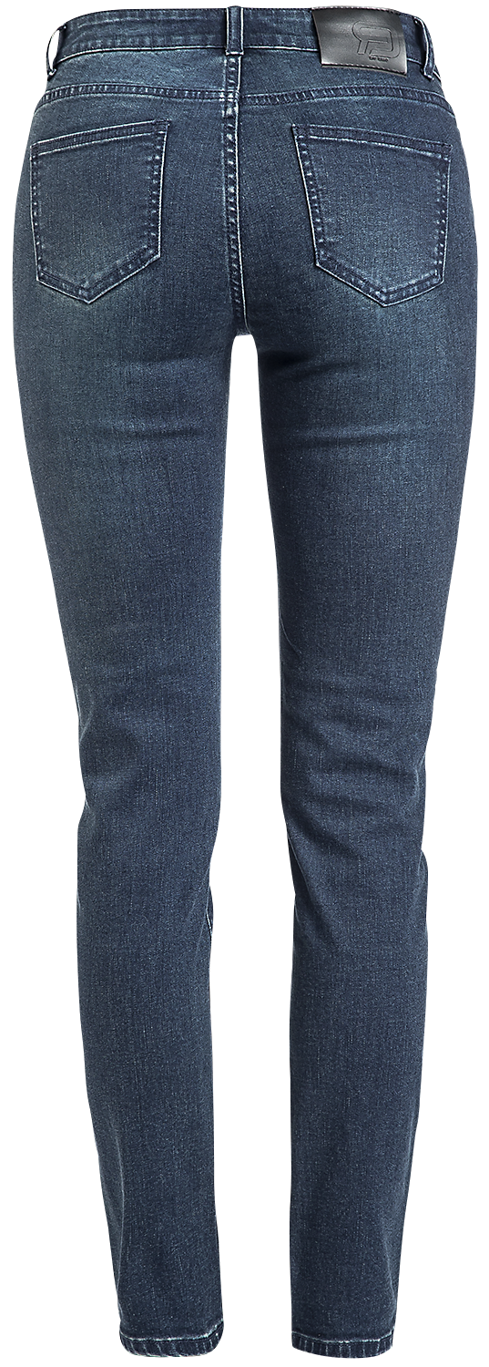 Jean  de RED by EMP - Skarlett Bleu Léger Délavage - W26L32 à W38L34 - pour Femme - bleu - RED by EMP - View 2