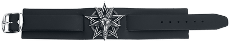 Bracelet en cuir Gothic de Alchemy Gothic - Baphomet - pour Homme - noir - Alchemy Gothic - View 2