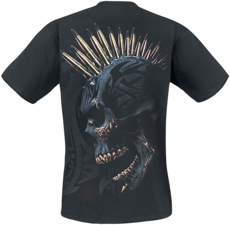 T-Shirt Manches courtes Gothic de Spiral - Black Gold - S à 4XL - pour Homme - noir - Spiral - View 2