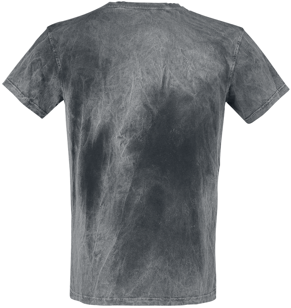 T-Shirt Manches courtes  de Outer Vision - T-Shirt Homme - S à XXL - pour Homme - gris - Outer Vision - View 2
