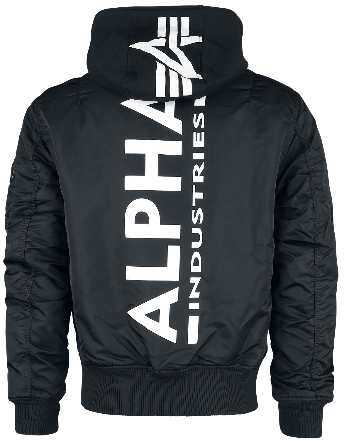 Veste d'hiver  de Alpha Industries - Imprimé Dos MA-1 ZH - S à XXL - pour Homme - noir/blanc - alpha industries - View 2