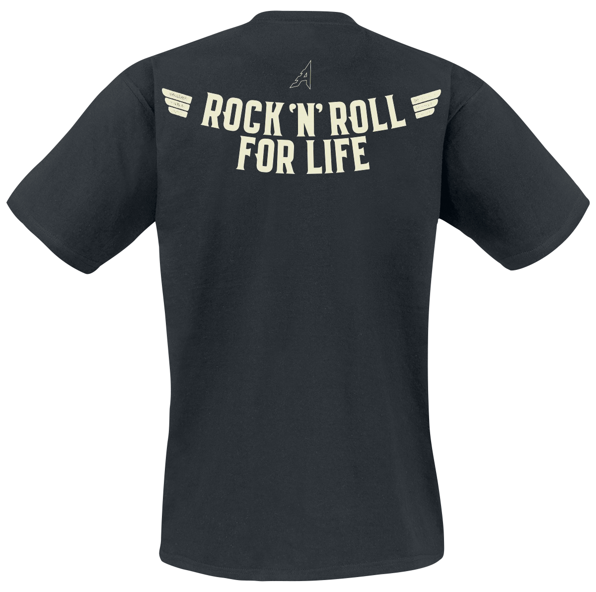 T-Shirt Manches courtes  de Airbourne - Red Logo Mono Scorch - S à XXL - pour Homme - noir - Airbourne - View 2